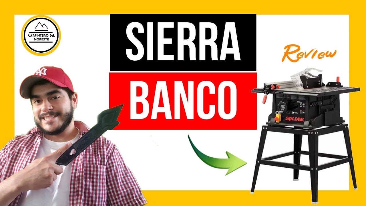 Como usar la SIERRA DE BANCO / Sierra De Mesa Skil (Reseña) ⚙