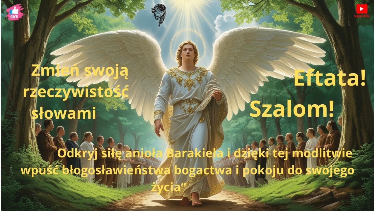 Effata i Shalom Modlitwa do anioła Barakiela, kt&oacute;ra otwiera ścieżki sukcesu, dobrobytu w twoim życiu
