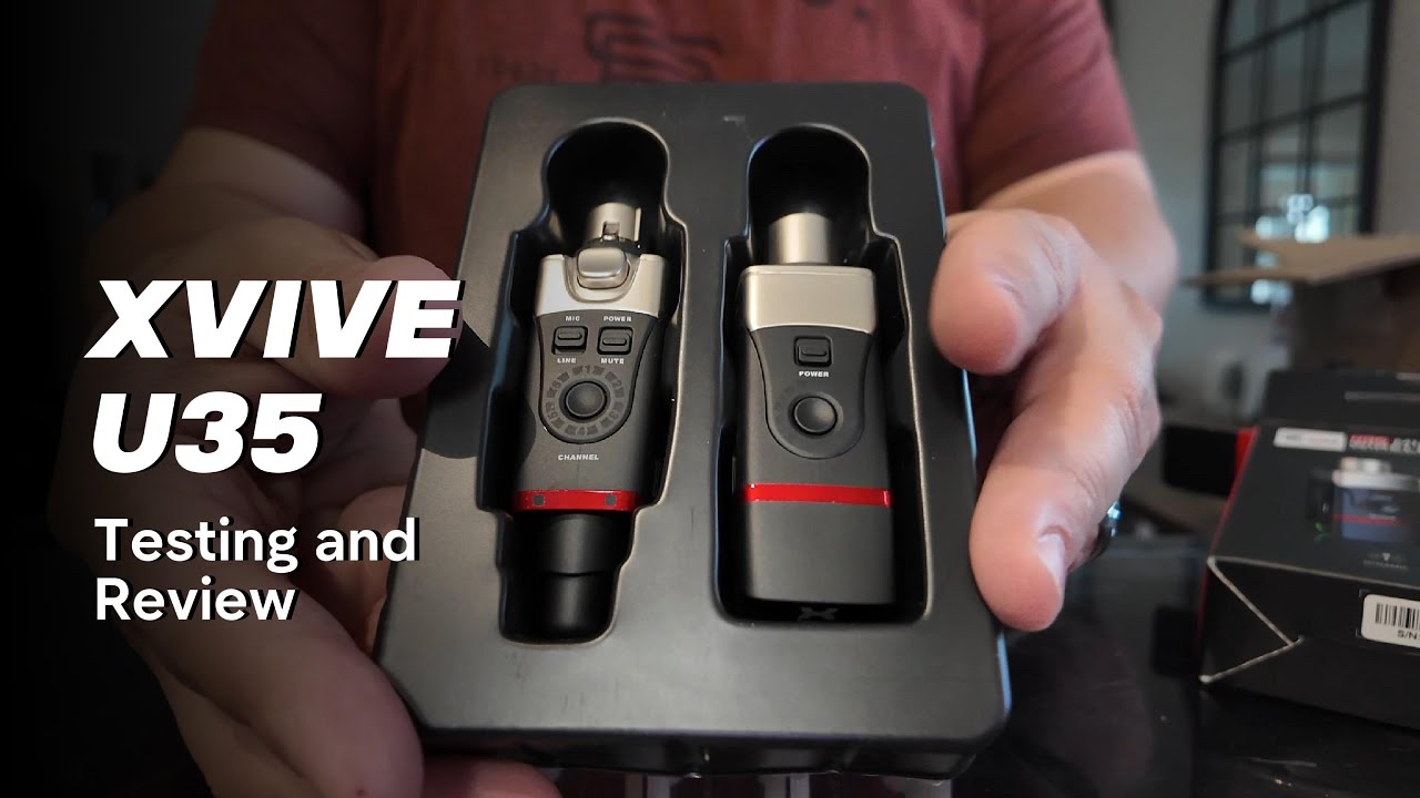 Xvive U35 Wireless Transmitter Test and Review.