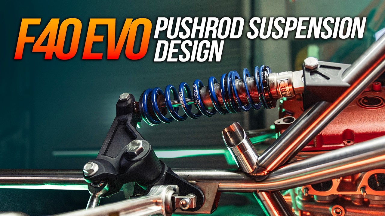 Designing Formula 1-style Suspension for my V12 F40