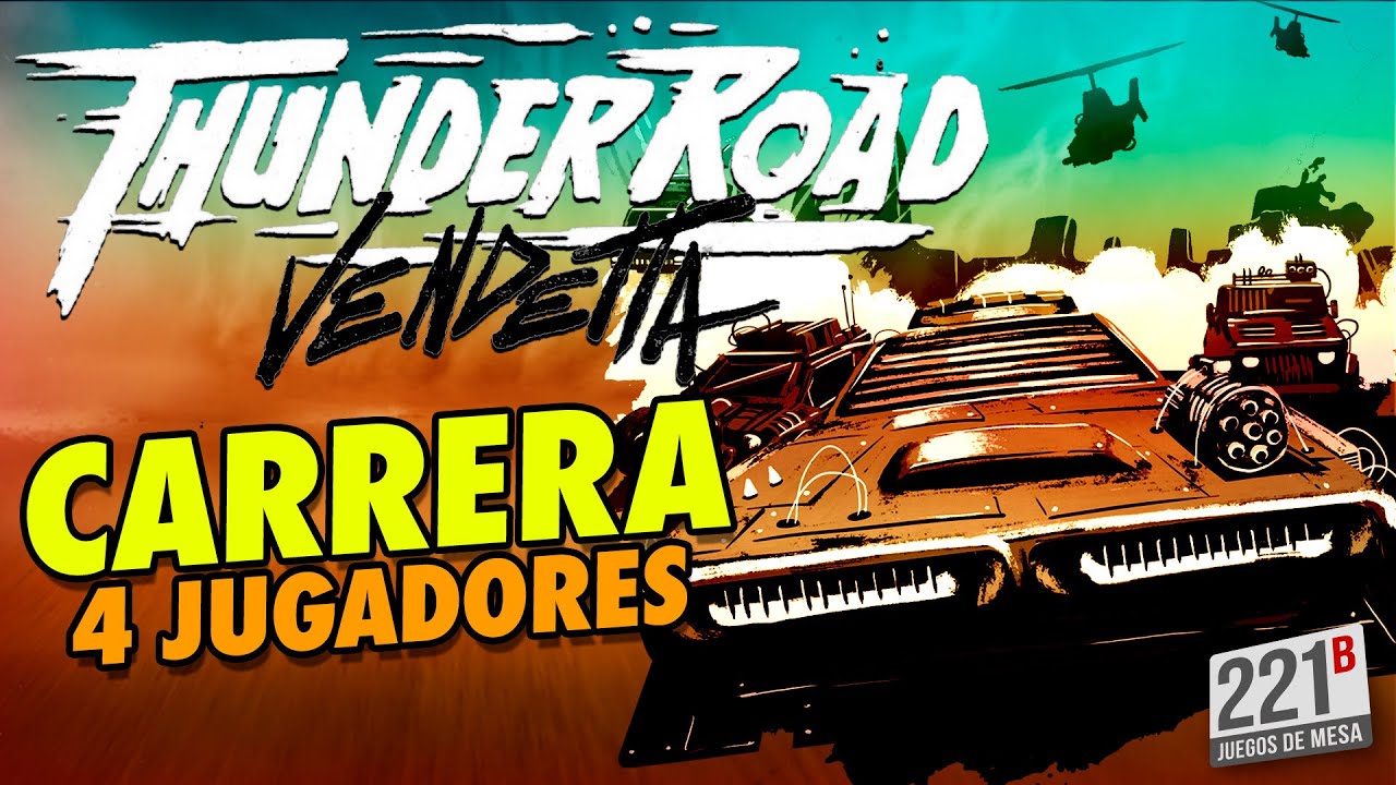 🔥 Thunder Road Vendetta: Carrera Explosiva 4 Jugadores | Gameplay Completo y Rese&ntilde;a