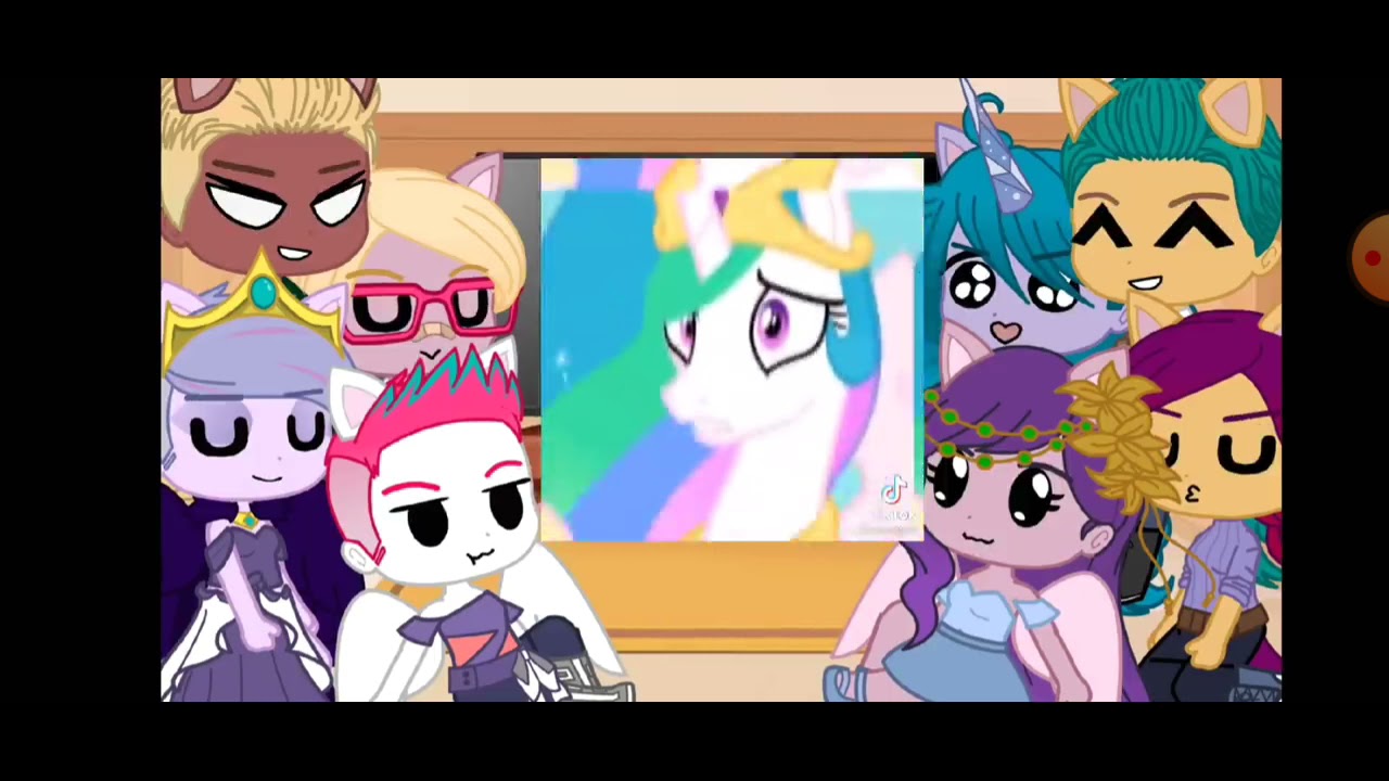 my little pony||villain|| react