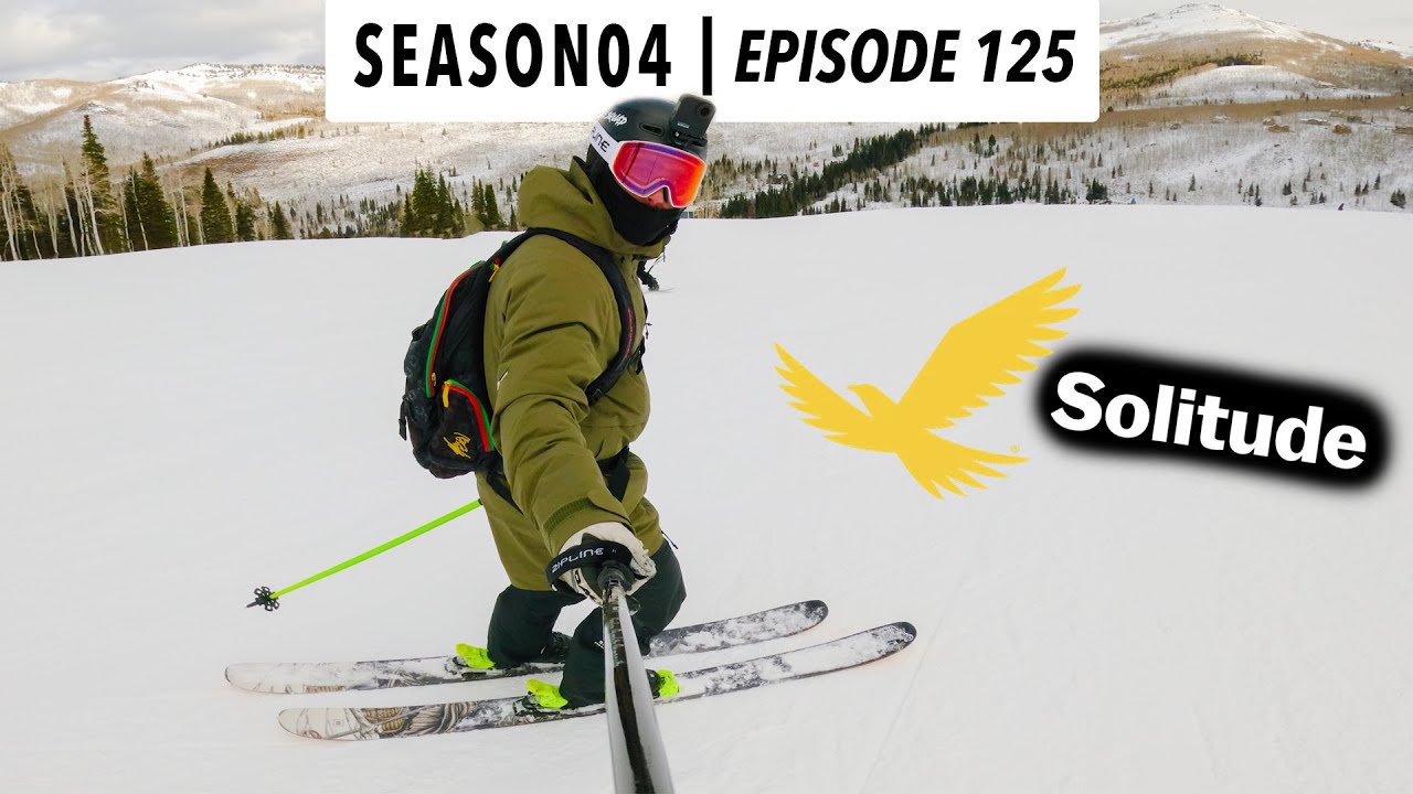 DECEMBER SKIING at SOLITUDE MOUNTAIN resort!