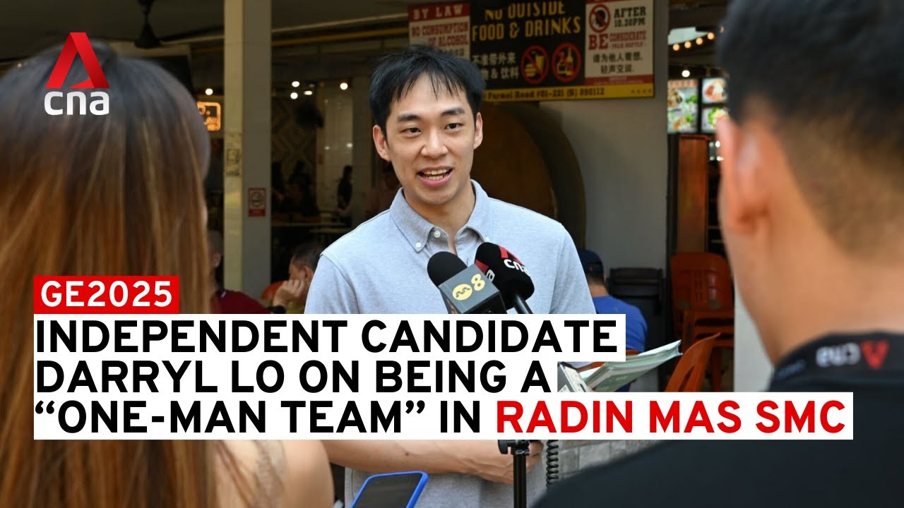 GE2025: Independent candidate for Radin Mas SMC Darryl Lo on being a 
