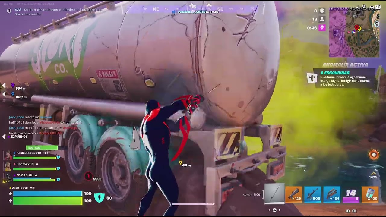 Win con escopeta fortnite