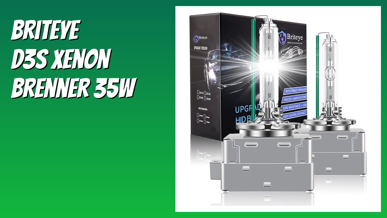 BEWERTUNG (2026): Briteye D3S Xenon Brenner 35W. Infos