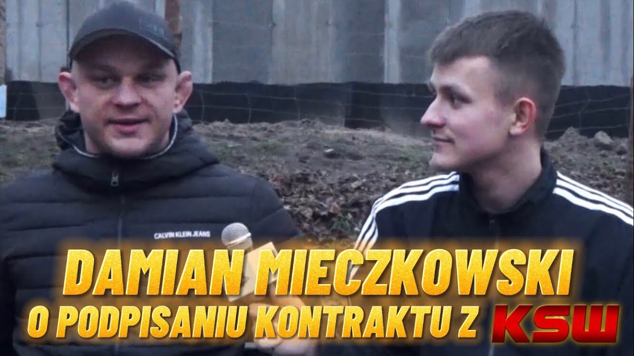 DAMIAN MIECZKOWSKI PRZED WALKĄ Z DZIKOWSKIM NA KSW W SZCZECINIE! *omawiamy karierę*