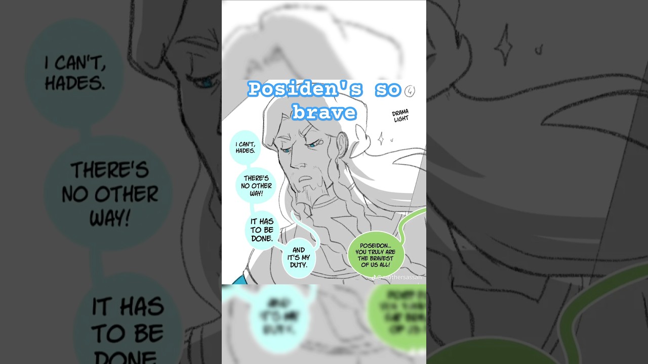 Dangerous!! #epicmusical #zeus #hades #posiden Comic by Chiara De Plano/KdpArtworks