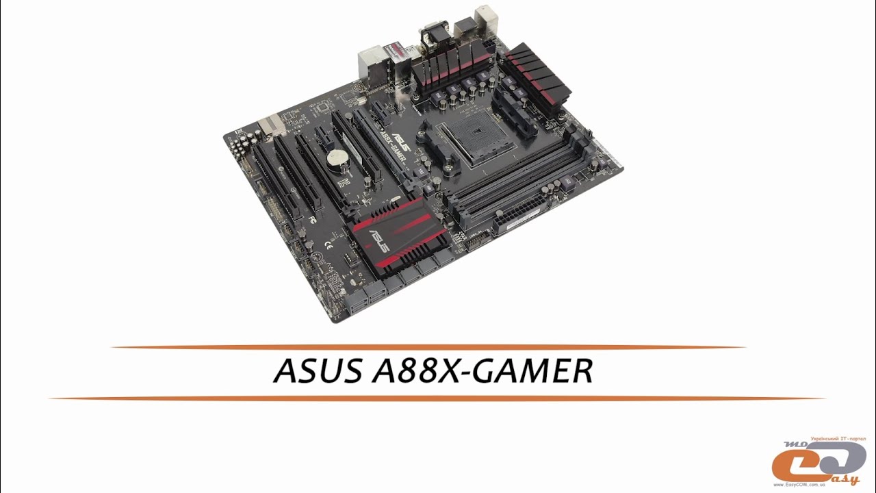 ASUS A88X-GAMER - видеообзор материнской платы