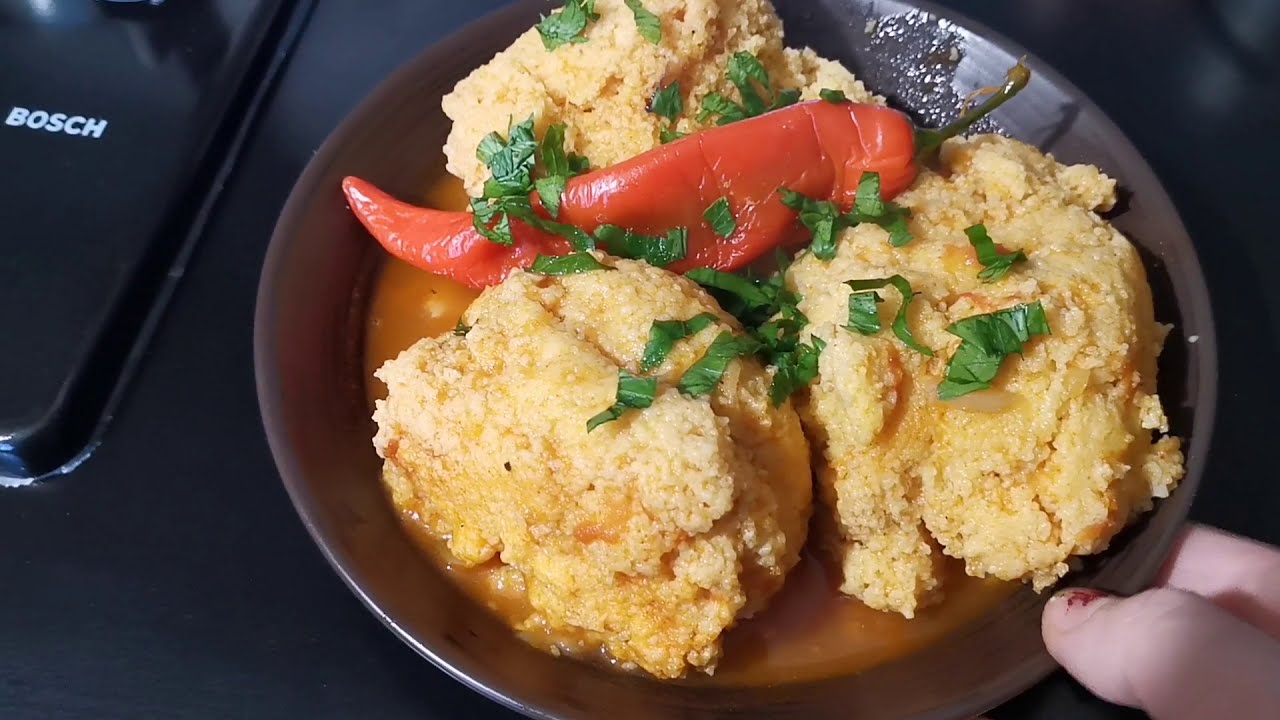 #un plat Kabyle traditionnel#(وصفة قبائلية)تكربابين 😋😋