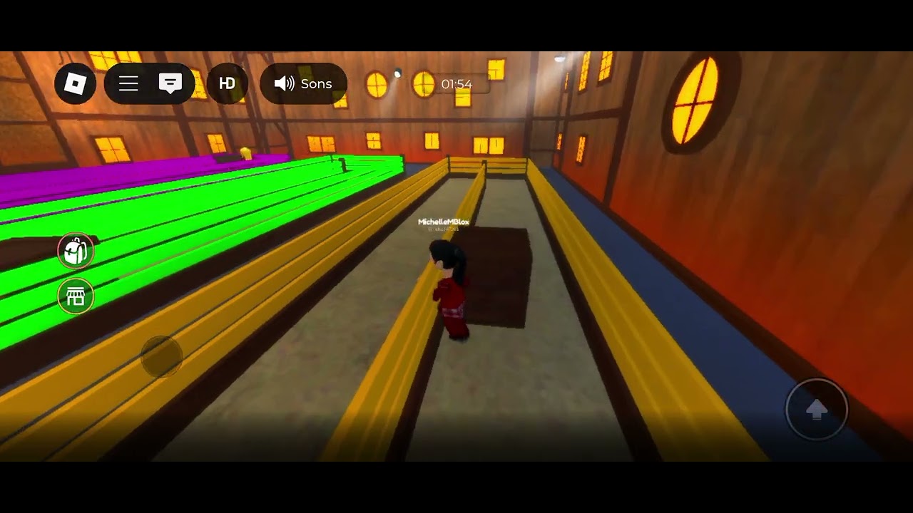 Jogando Roça Blox no Roblox Michelle Barros na Fazenda 17
