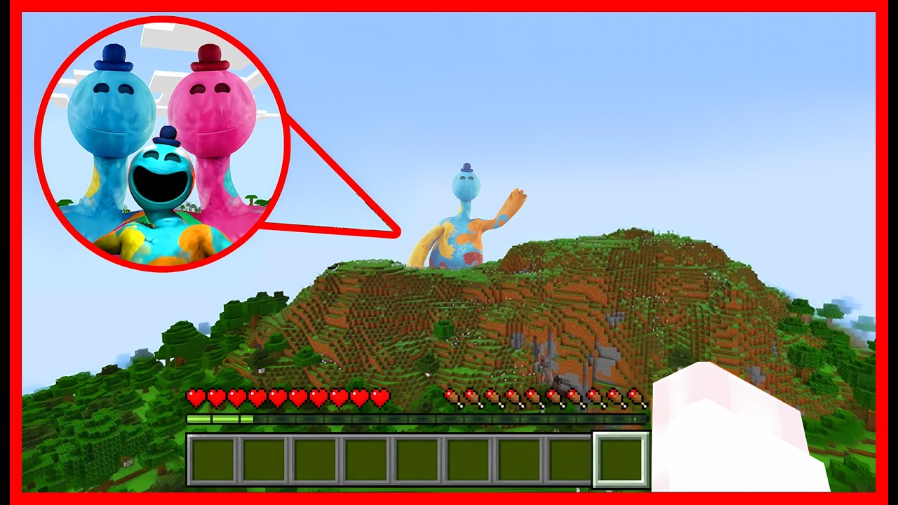 ATUN & MOMON MENEMUKAN LEMBAH MONSTER POPPY PLAYTIME !! Feat @sapipurba Minecraft
