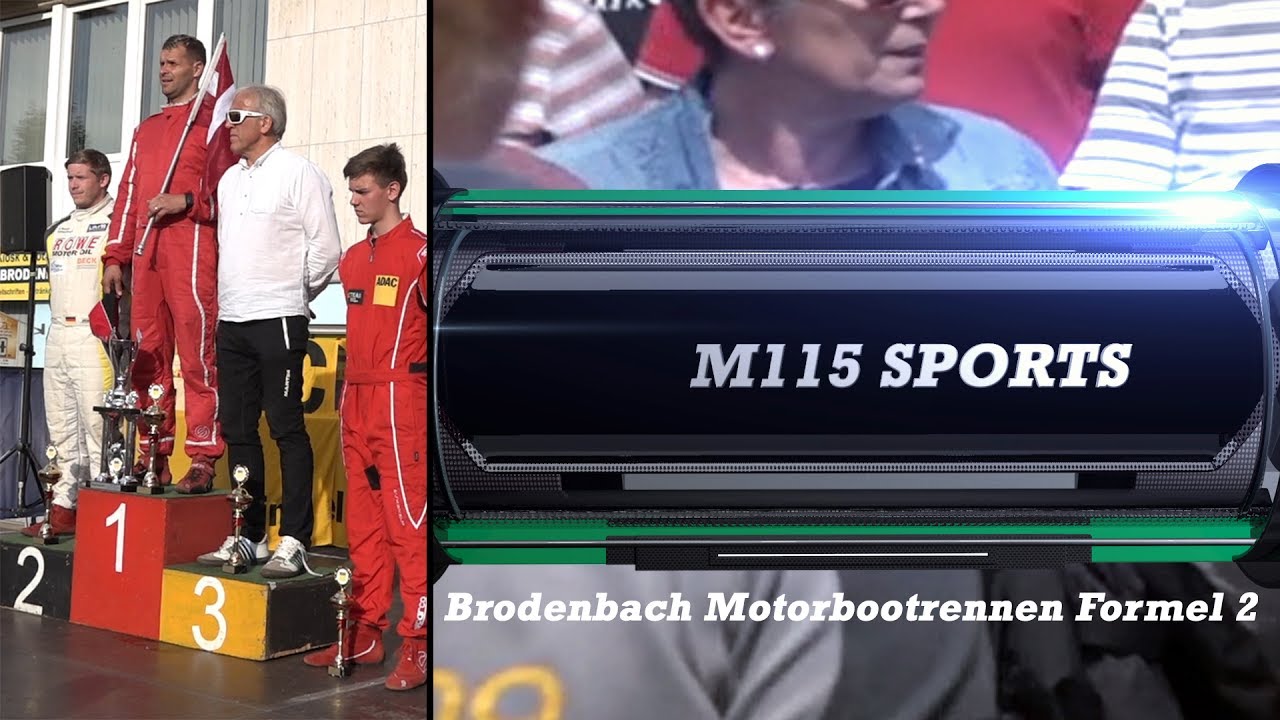 Motorbootrennen  Formel 2 Brodenbach 2017