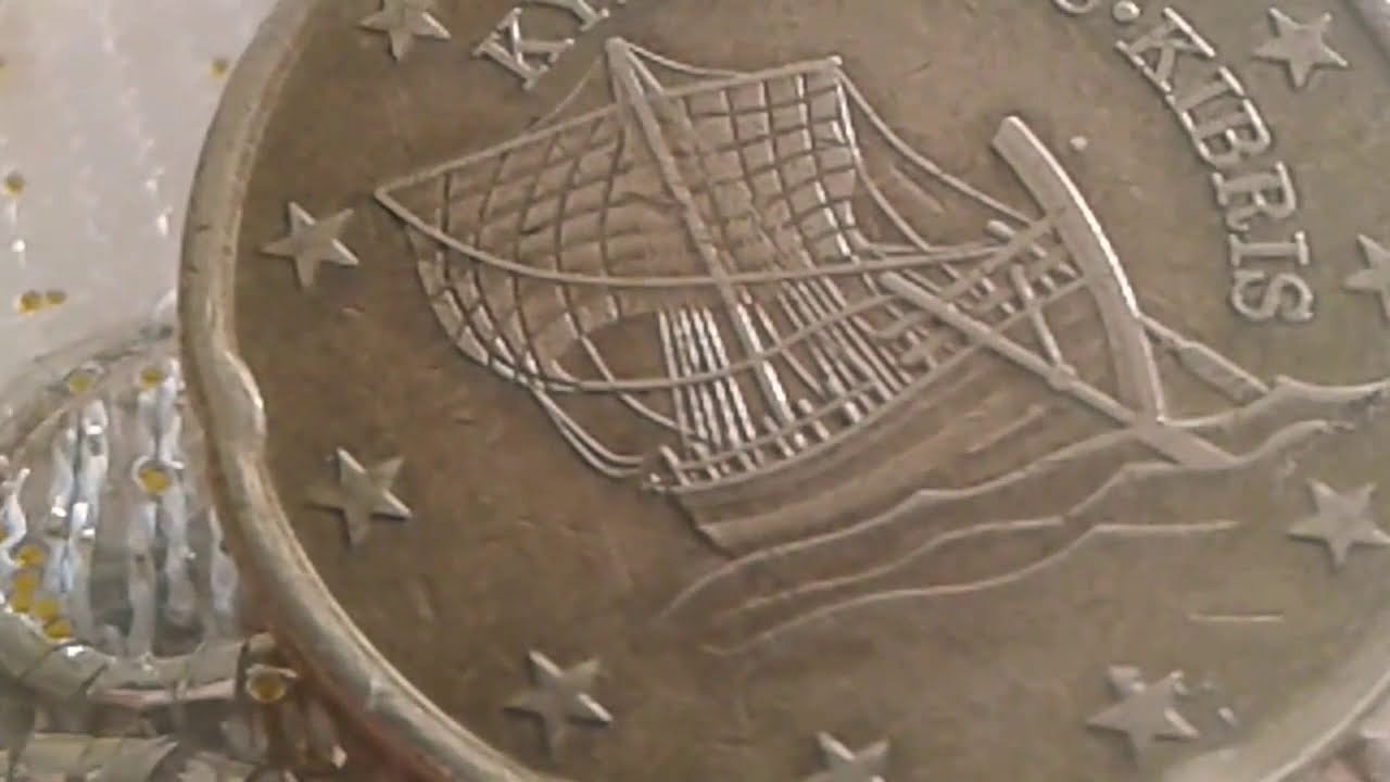 CURRENCY &Nu;&omicron;&mu;&iota;&sigma;&mu;&alpha;&tau;&omicron;&kappa;&omicron;&pi;&epsilon;ί&omicron; - &Iota;&Epsilon;&Tau;&Alpha;, Ath&egrave;nes, Gr&egrave;ce mint varieties &Kappa;&Upsilon;&Pi;&Rho;&Omicron;&Sigma;&middot;2008&middot;KIBRIS 20 Cents d'euro