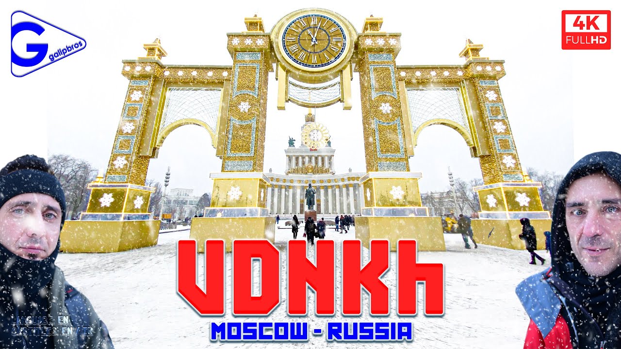 ВДНХ Парк Москва ВЛОГ Россия 4K