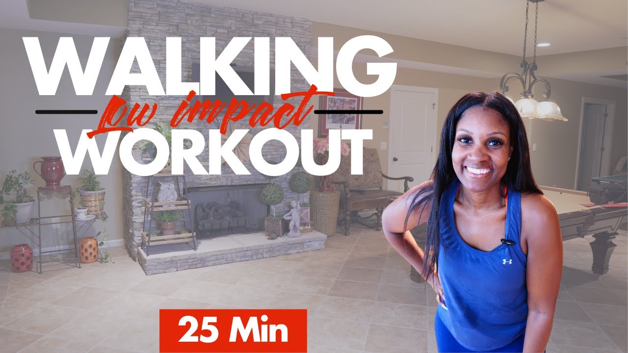 25 Min Low Impact Walking Workout | Home Workout | Moore2health