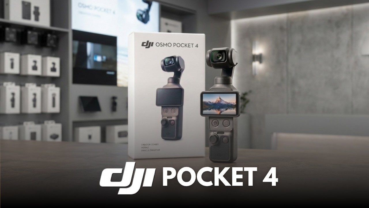DJI Pocket 4: видео 6K, фото 50 Мп и большой сюрприз!