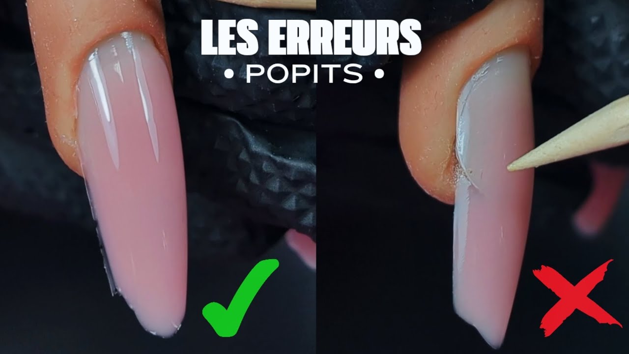 ❌𝑳𝑬𝑺 𝑬𝑹𝑹𝑬𝑼𝑹𝑺 𝑨̀ 𝑬́𝑽𝑰𝑻𝑬𝑹 𝑺𝑼𝑹 𝑳𝑬 𝑷𝑶𝑷𝑰𝑻𝑺  avec le gel ❌ #dualforms #nails