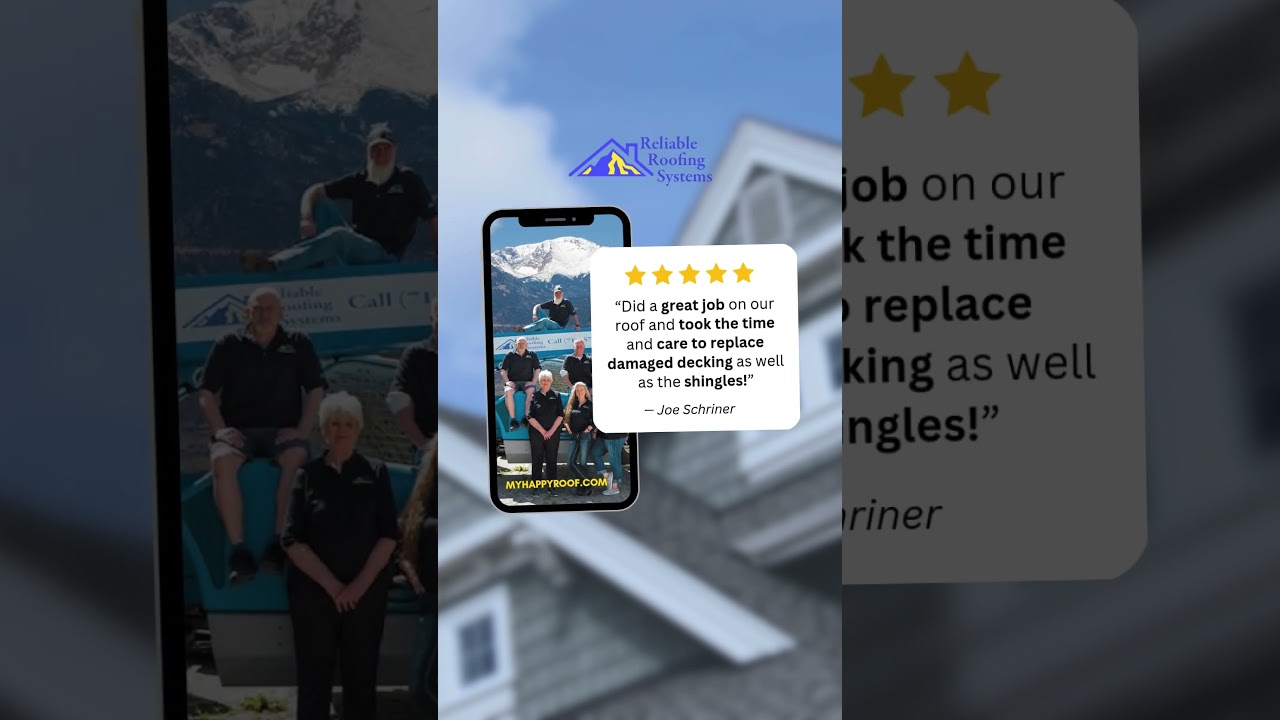 5-Star Roof Replacement | Reliable Roofing Systems Colorado Springs