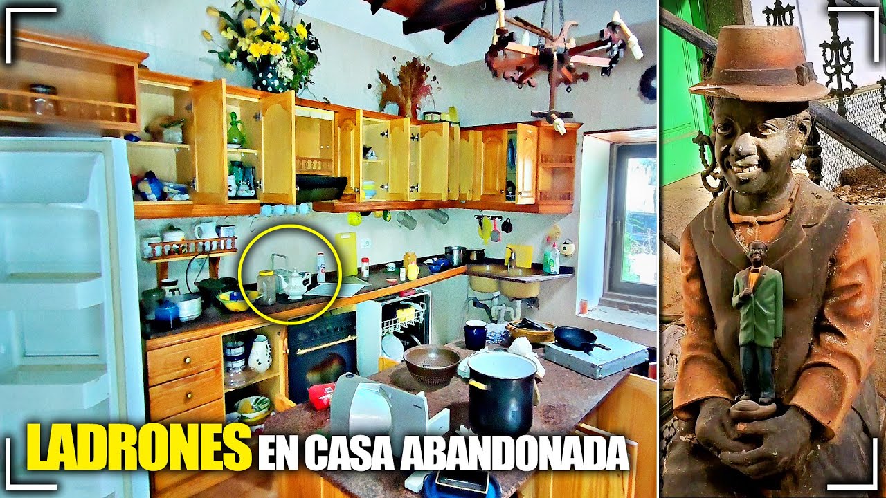 LA CASA ABANDONADA INTACTA de LADR0NES ¡OBJETOS DE VALOR! 🚷❌ Sitios Abandonados en España Urbex