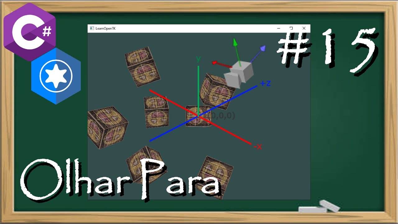 Olhar Para - Aprendendo C# OpenTK | Look At - Learn C# OpenTK