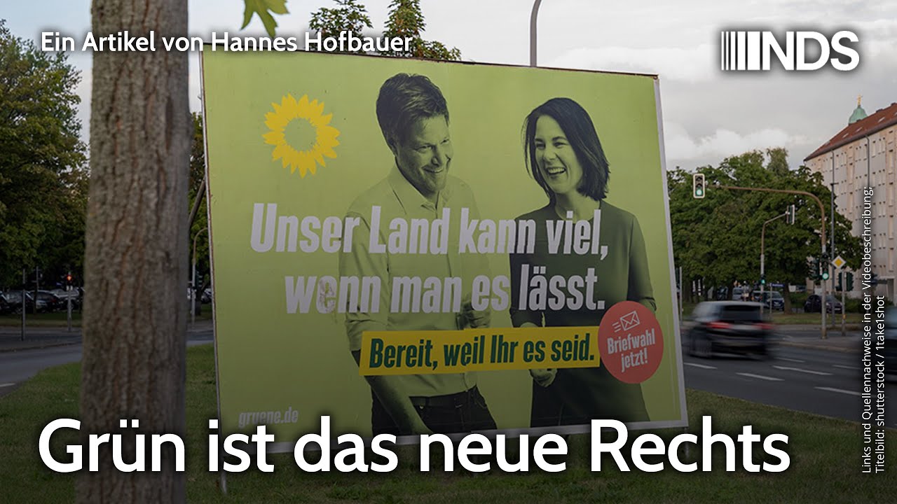Gr&uuml;n ist das neue Rechts | Hannes Hofbauer | NDS-Podcast