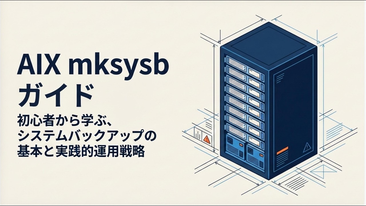 AIX mksysb の基礎
