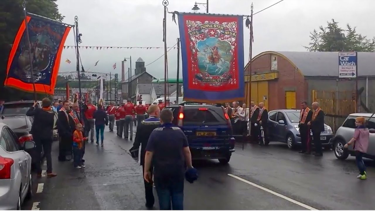 RSOU in Randalstown on return from Larne 12th July 2014