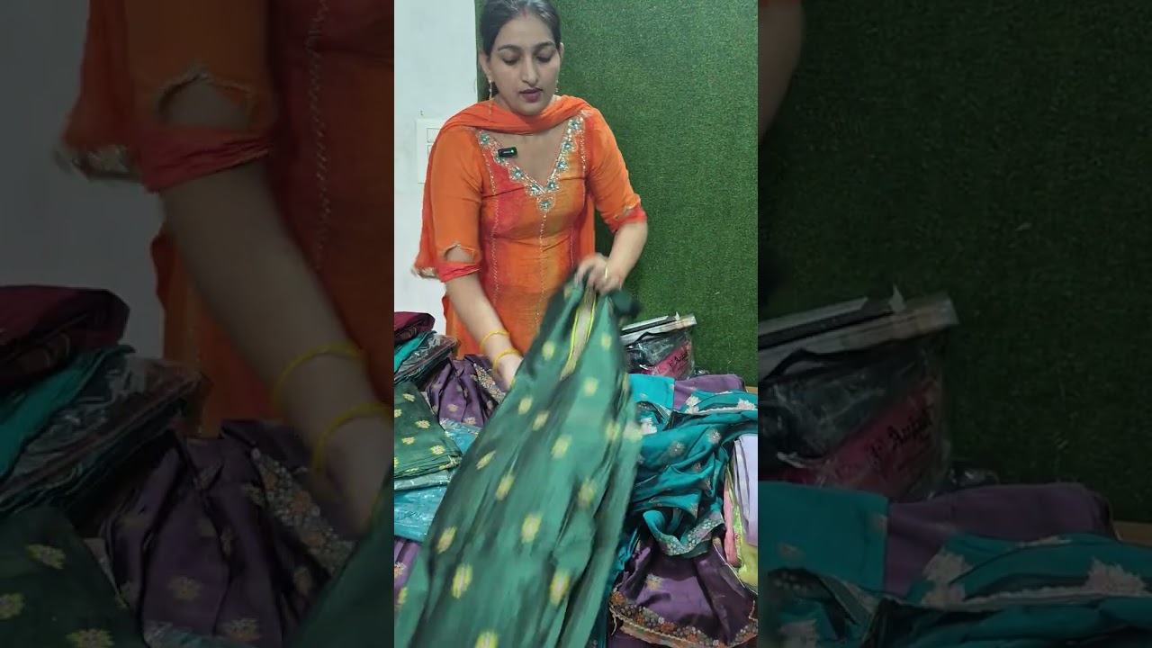 Netra brand k बनारसी suits bhut hi km rate m order no.9034986909