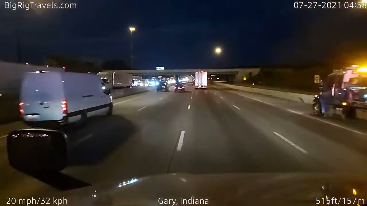 BigRigTravels LIVE | Gary, IN to University Park, IL (7/27/21 4:47 AM)