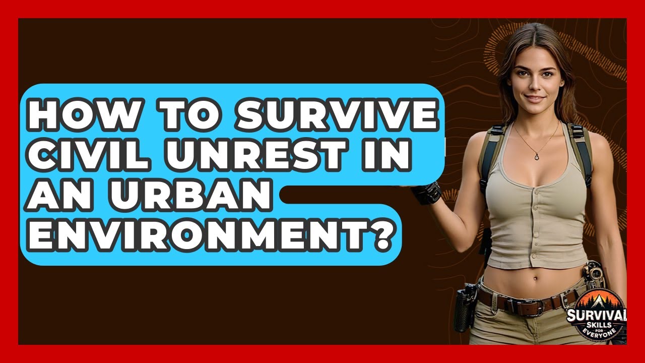 How To Survive Civil Unrest In An Urban Environment? - Survival Skills for Everyone