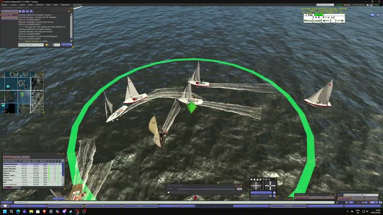 PRYC Snipe cup  RACE 2 (Secondlife)