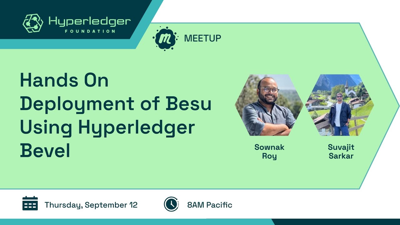 Hands On Deployment of Besu Using Hyperledger Bevel