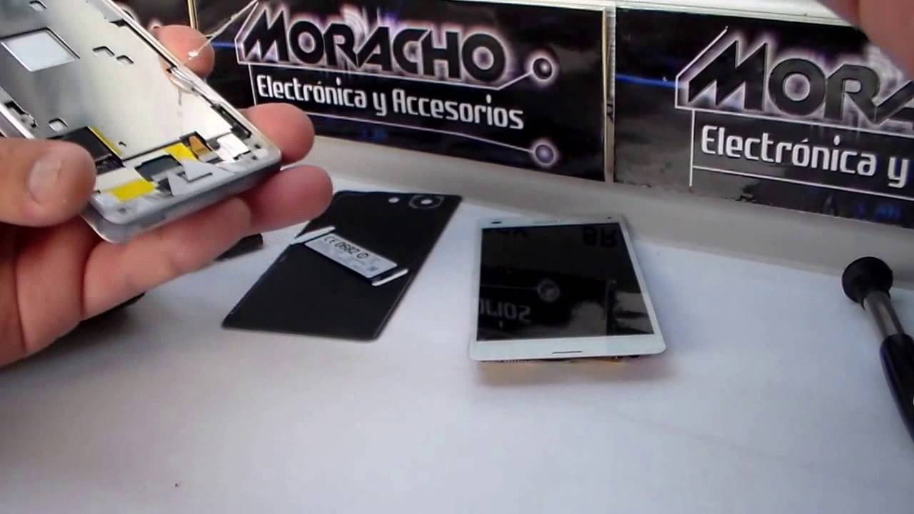 Como Cambiar Pantalla De SONY XPERIA Z1 Compact Mini - Toush Screen Replacement