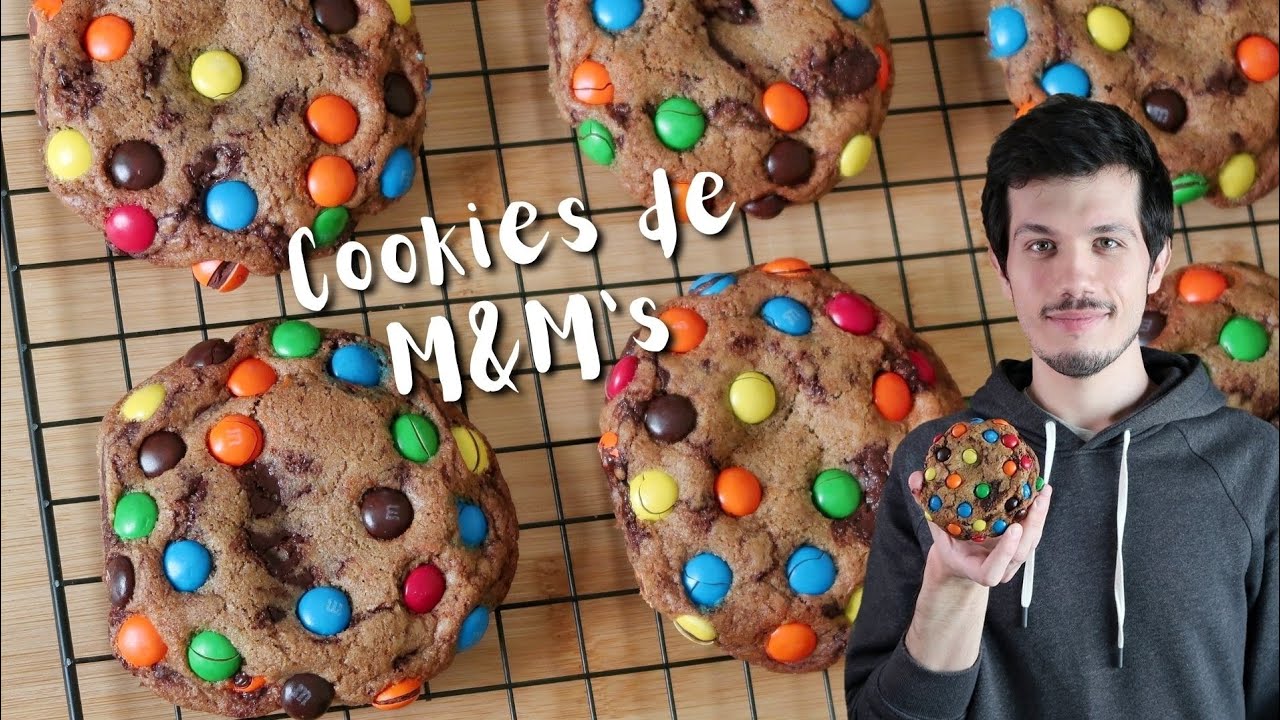 Cookies de M&M's - Versão Resumida