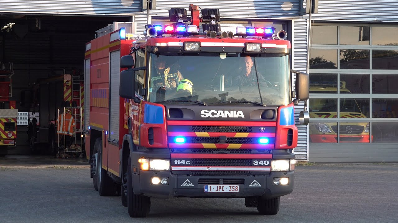 🇧🇪  | [EQ2B Siren] Commandowagen C07 + Tankwagen T50 Brandweer Zaventem