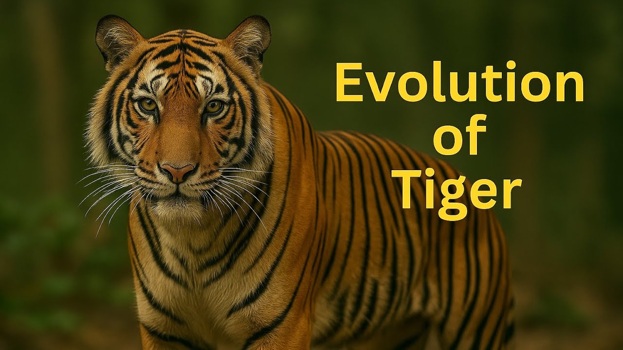 Эволюция тигра 🐅: от Proailurus до Panthera tigris