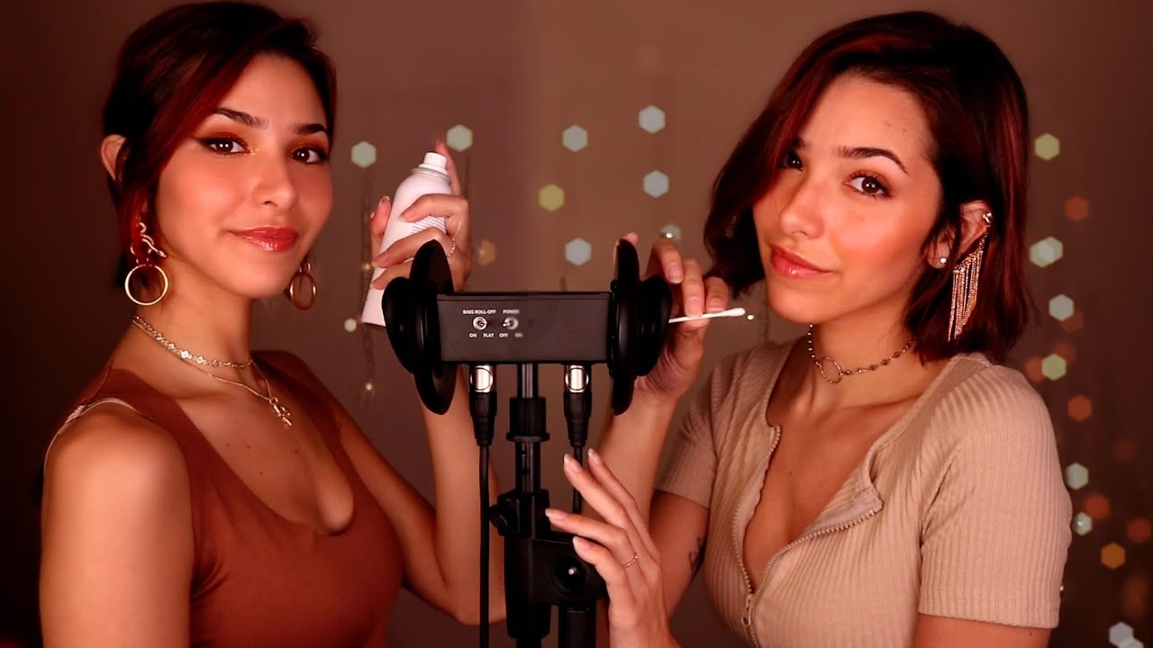ASMR Twins Clean Your EARS! 👂
