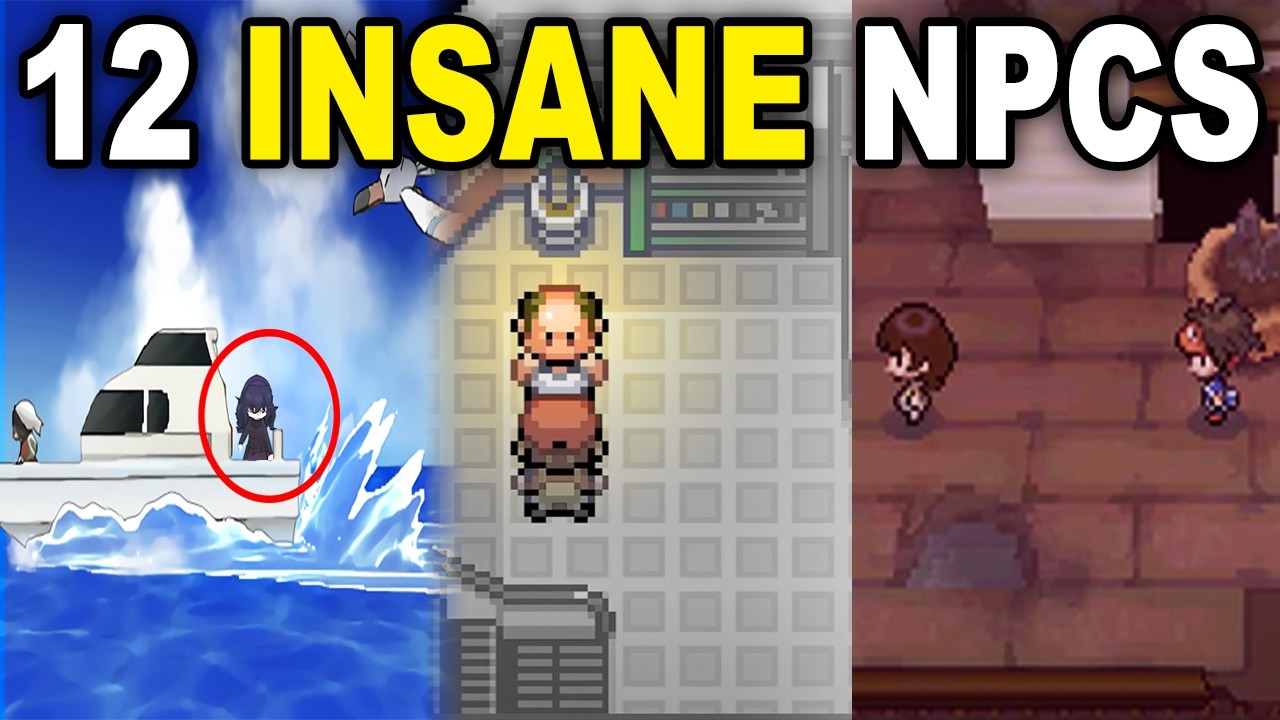 12 Insane Pokémon NPCs in 12 minutes
