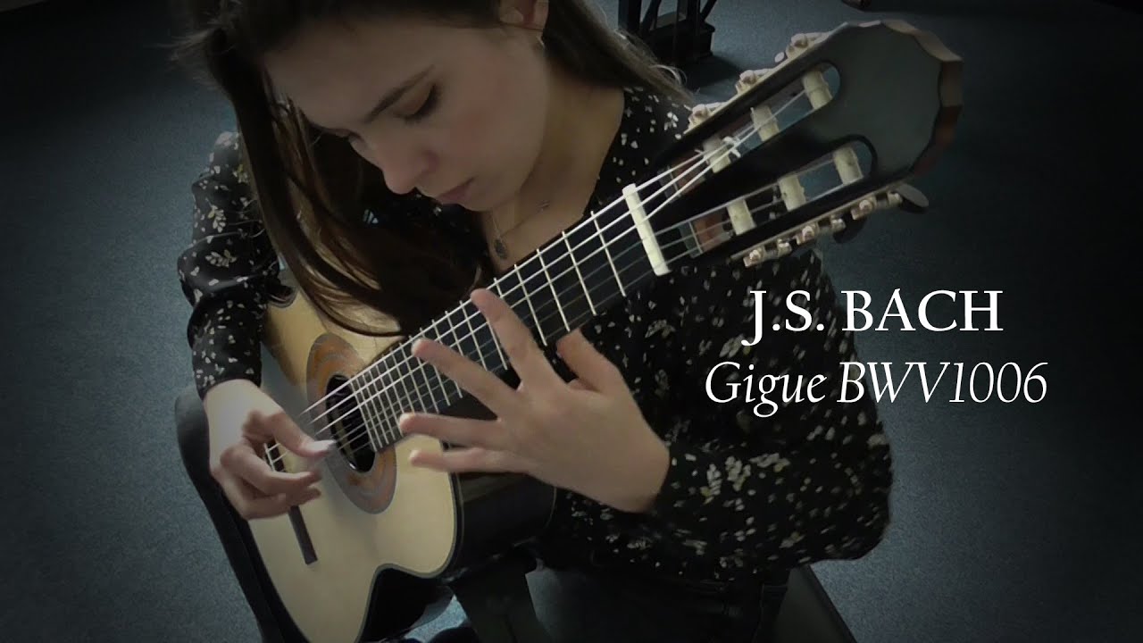 Johann Sebastian Bach (1685-1750) - Gigue BWV 1006