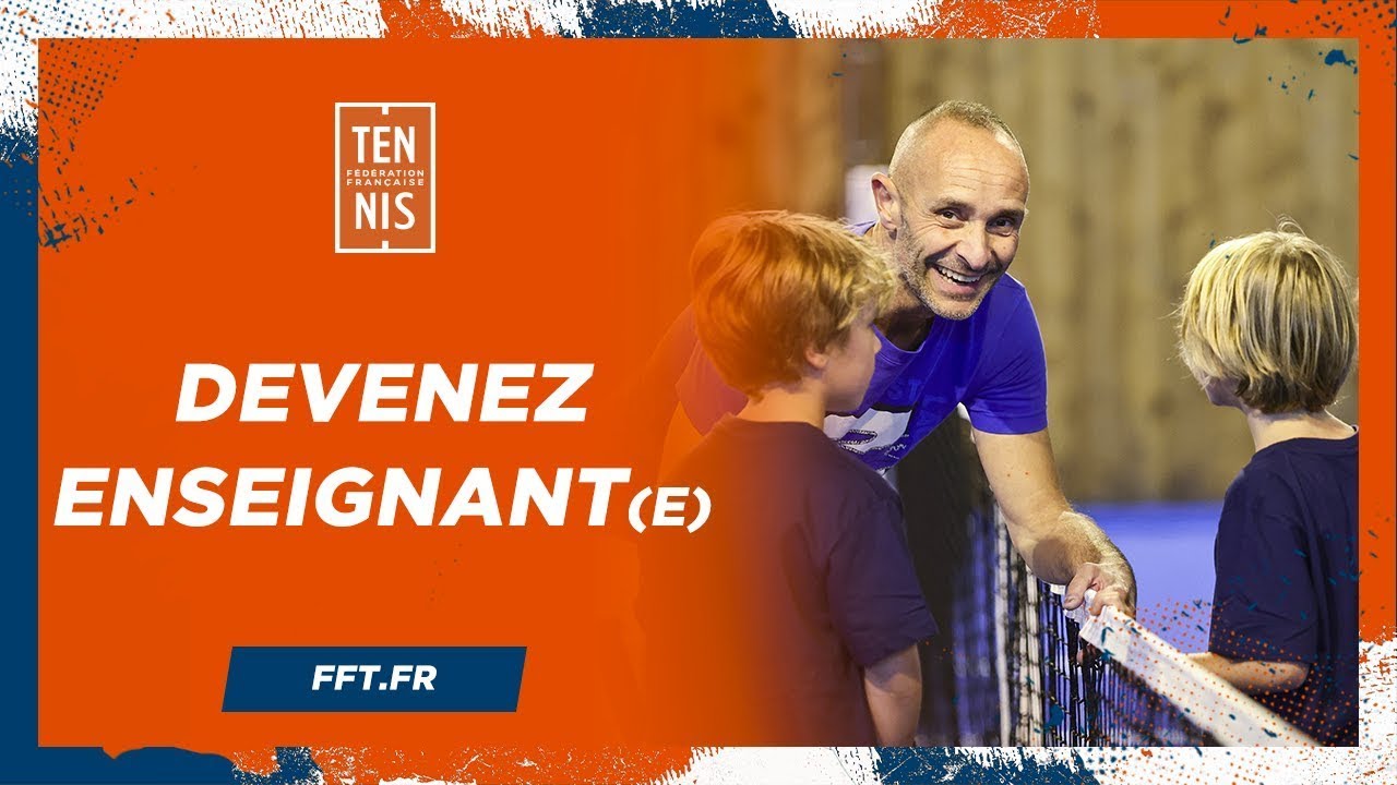 Devenez enseignant(e) de tennis | FFT