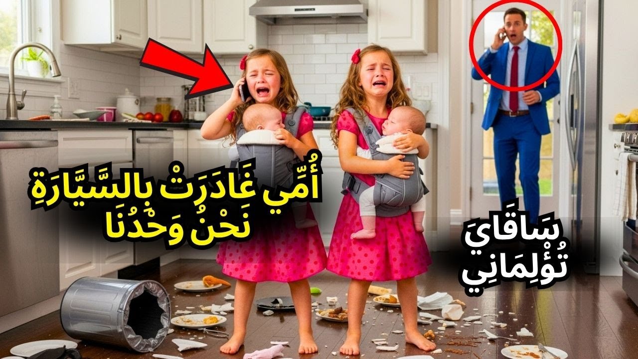 اتصلت التوأمتان بوالدهما المليونير: 
