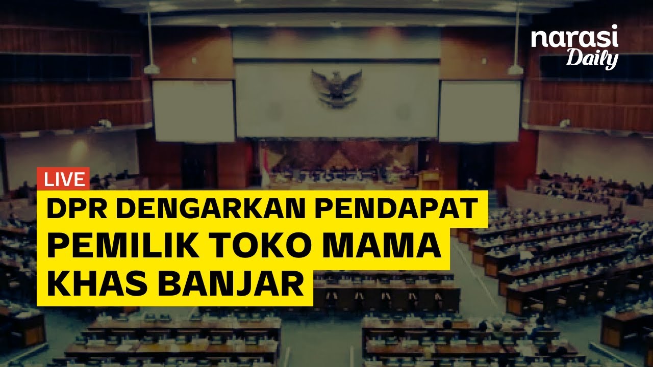 [LIVE] DPR Bertemu Pemilik Toko Mama Khas Banjar | Live Connect