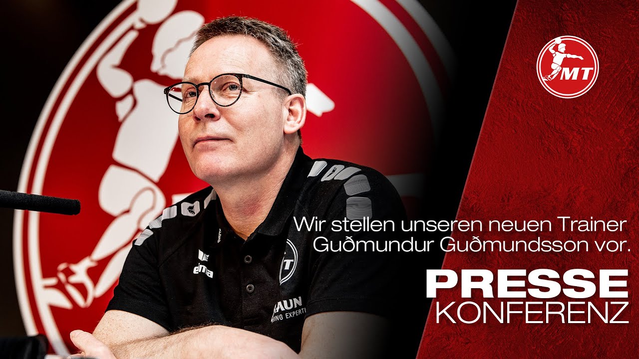 MT Melsungen stellt den neuen Trainer Guðmundur Guðmundsson vor | MT Melsungen (2019 / 2020)