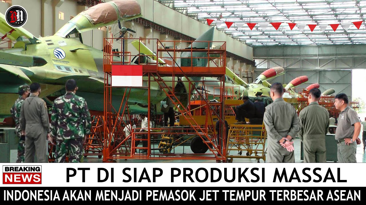 PT Dirgantara Indonesia Akan Jadi Pusat Produksi Jet Tempur Terbesar Di ASEAN
