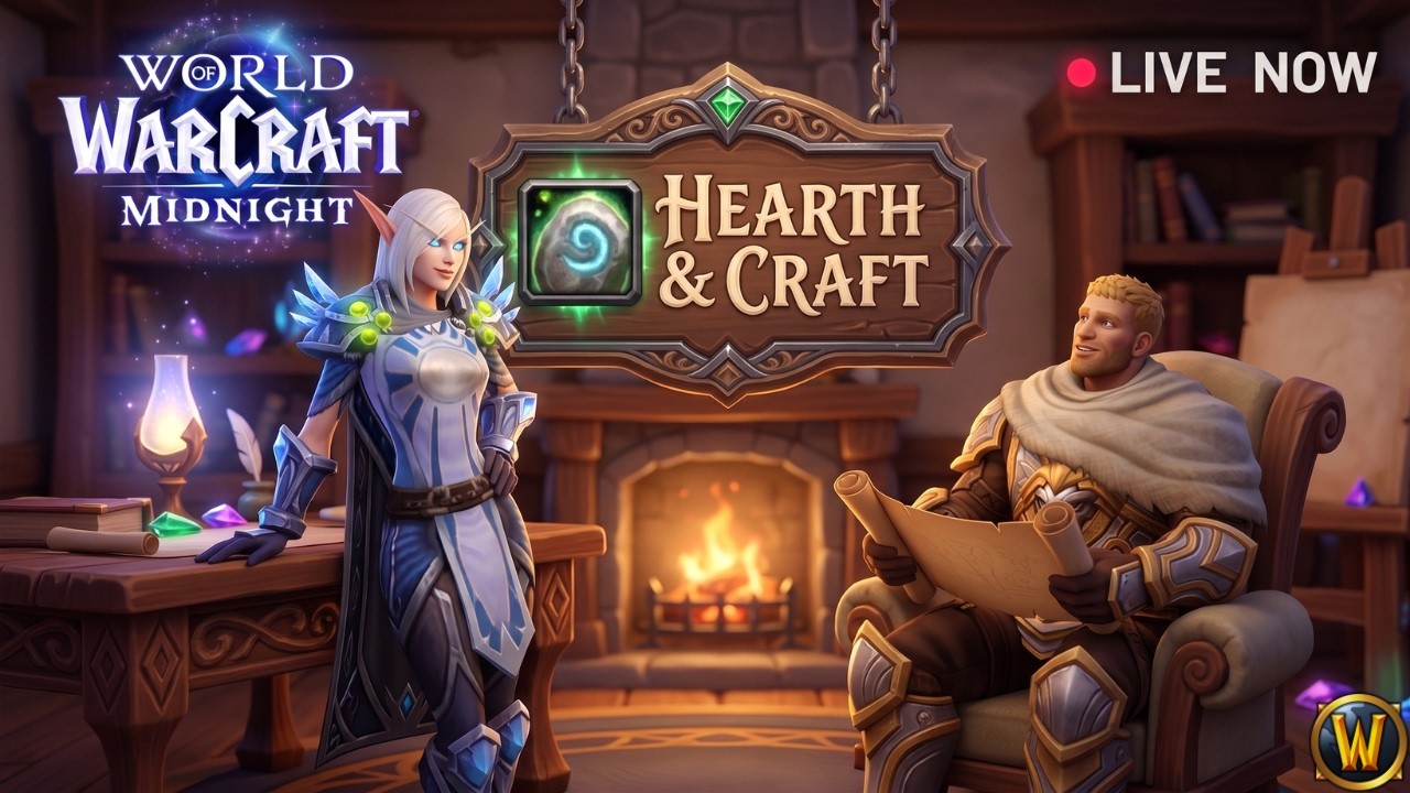 Hearth & Craft: Episode 5 - Whimsical Room | Housing Competition w/ @ElphieeGames | WoW Midnight