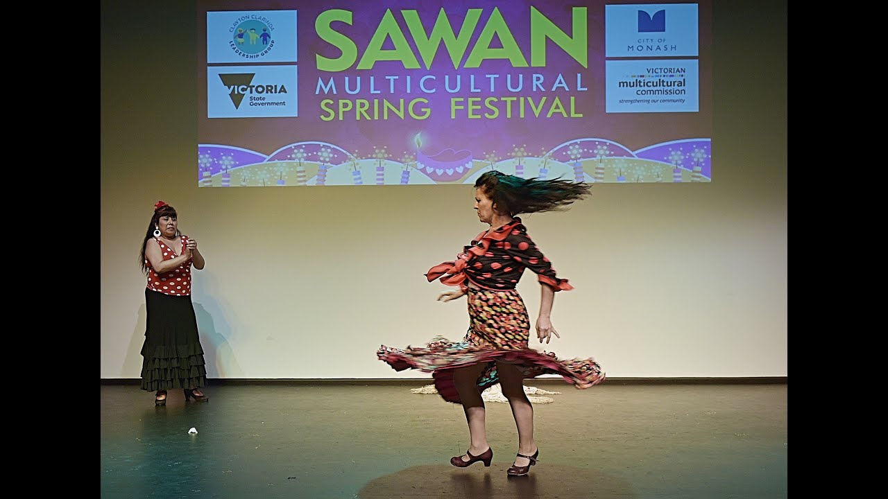 Spanish Gypsy Dance - Flamenco Project @ 2018 SMSF Sawan Multicultural Spring Festival Australia