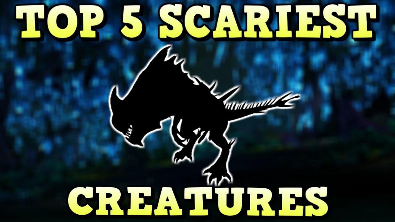 TOP 5 SCARIEST CREATURES | ARK SURVIVAL EVOLVED