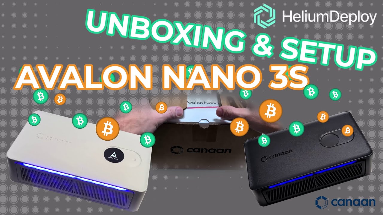 Canaan Avalon Nano 3S Unboxing, Setup & Review: Compact Bitcoin Mining Power!