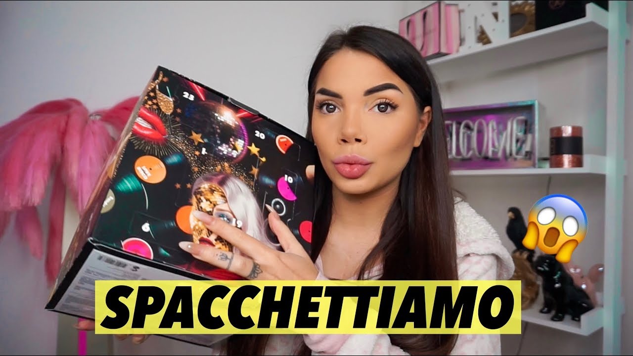 APRO TUTTO IL CALENDARIO DELL'AVVENTO NYX 😱